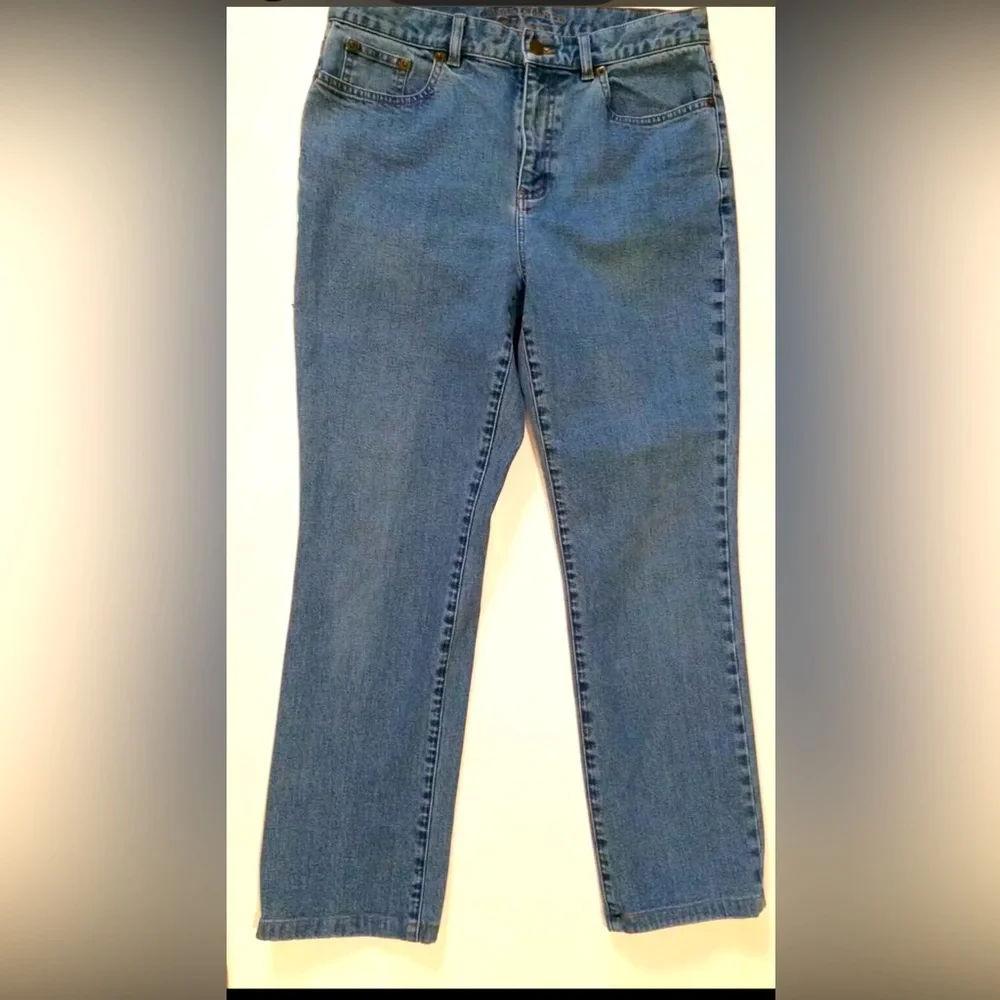 LRL Lauren Jeans Co Ralph Lauren High Waisted Mom Women’s Denim Pants Size 8p